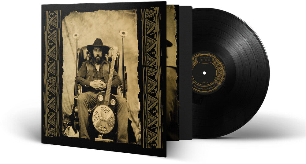 the album cover for Brother Dege - Folk Songs Of The American Longhair (Gate)