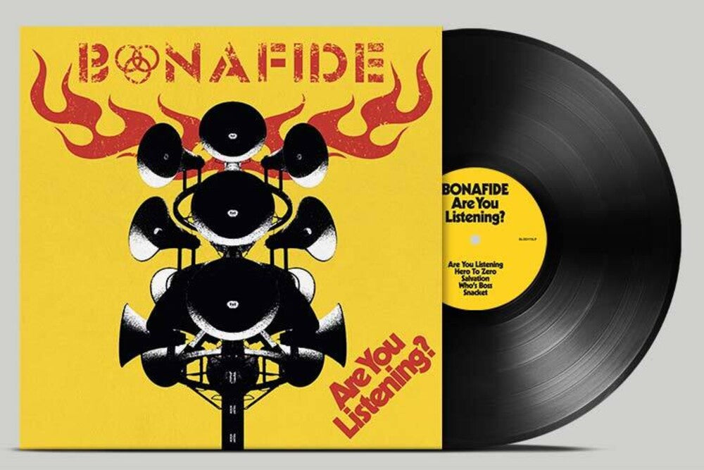 the album cover for Bonafide - Are You Listening?