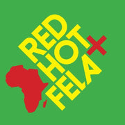 the album cover for Various Artists - Red Hot + Fela [Limited Edition Banana Yellow & Red 2LP]