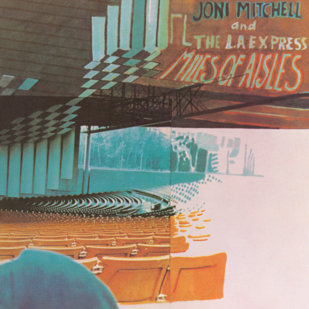 the album cover for Joni Mitchell - Miles Of Aisles (2022 Remaster) (Bme)
