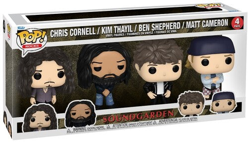 FUNKO POP! ROCKS: Soundgarden 4-Pack