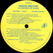 Various : Burning Ambitions: A History Of Punk (2xLP, Comp)