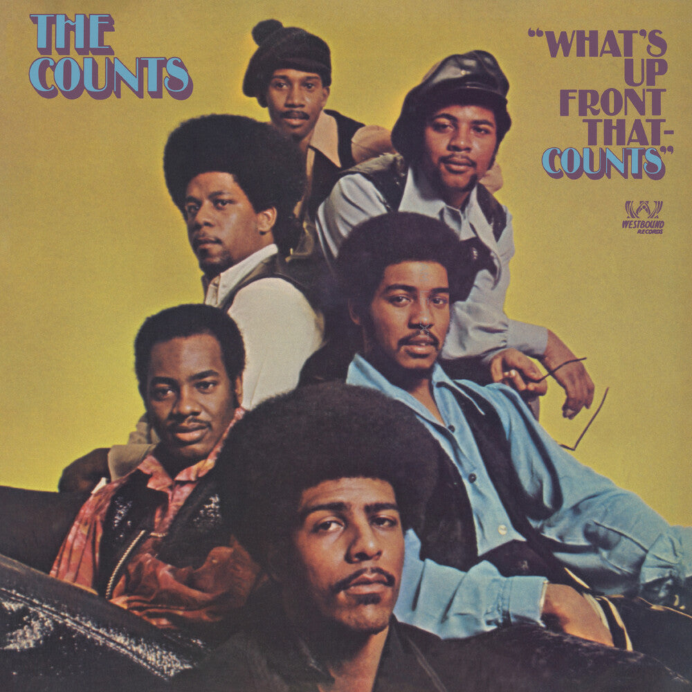 the album cover for The Counts - What's Up Front That-Counts (Purple) [Colored Vinyl] (Purp)