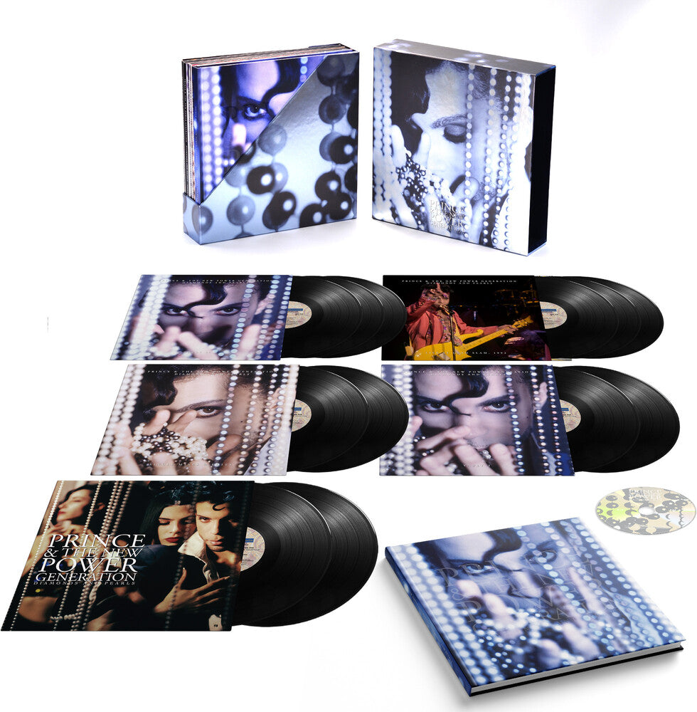 the album cover for Prince - Diamonds And Pearls [Super Deluxe 12LP+Blu-ray Box Set]