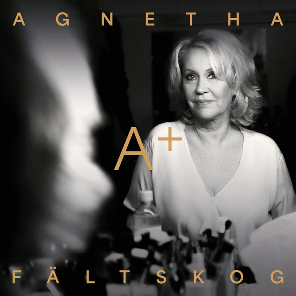 the album cover for Agnetha Fältskog - A+ [White LP]