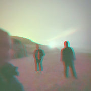 the album cover for Duster - Remote Echoes [Clear w/ Sea Blue & Ruby Splatter LP]