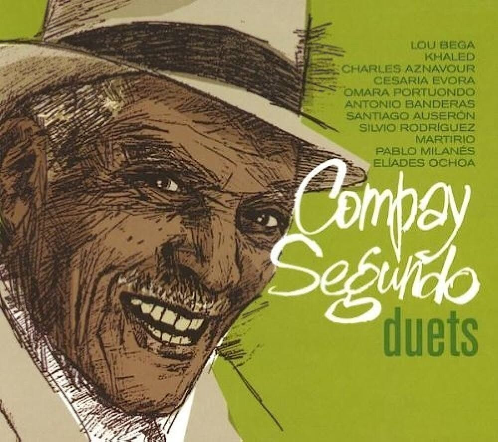 the album cover for Compay Segundo - Duets (Spa)