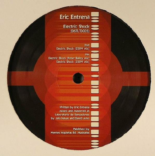 Eric Entrena : Electric Shock (12")