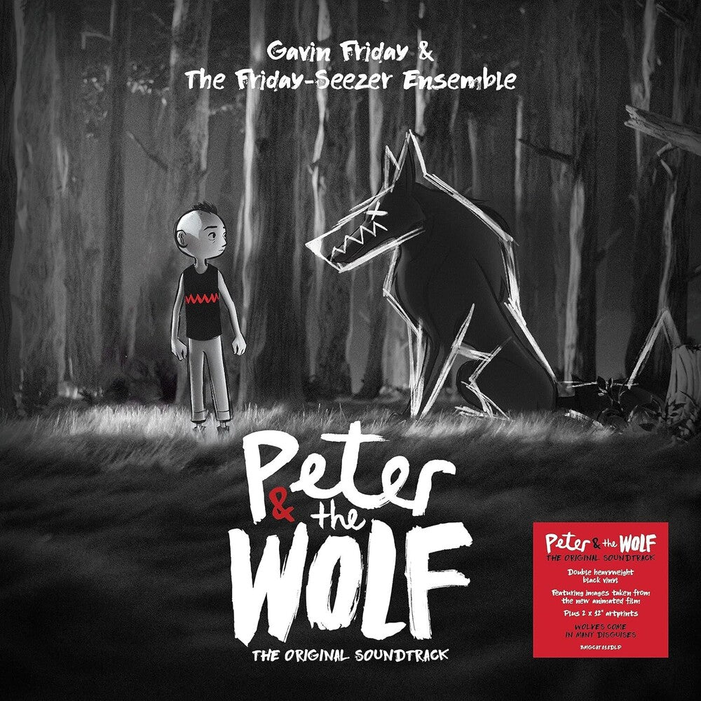 the album cover for Gavin Friday  & Friday Seezer Ensemble - Peter And The Wolf
