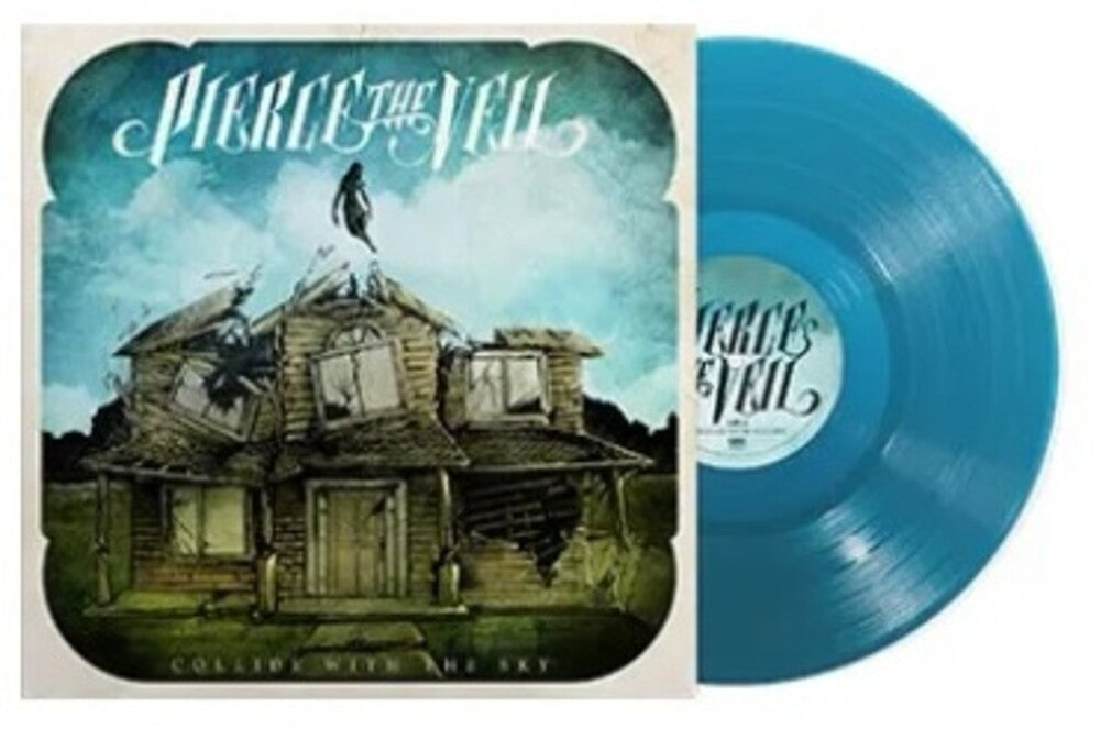 the album cover for Pierce The Veil - Collide With The Sky [Sea Blue LP]