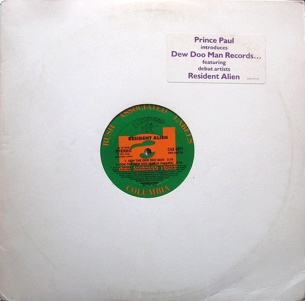 Resident Alien (2) : Ooh The Dew Doo Man (12", Single, Promo)