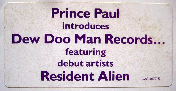Resident Alien (2) : Ooh The Dew Doo Man (12", Single, Promo)