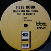 Pete Rock : Mind Frame / Back On The Block (12", Single)