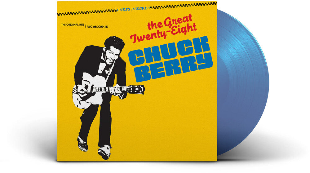 the album cover for Chuck Berry - Great Twenty-Eight [Colored Vinyl] [Limited Edition] (Hol)
