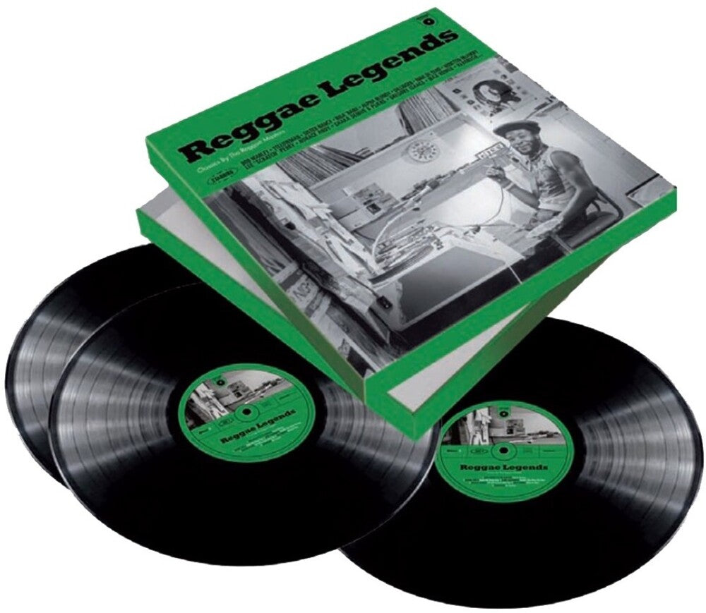 the album cover for Reggae Legends Vinylbox / Various - Reggae Legends Vinylbox / Various (Box) (Fra)
