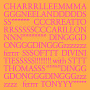 the album cover for Charlemagne Palestine - CHARRRLLEEMMMA GGGNEELANDDDDDS SS"""""" CCCRREATTO RRSSSSSCCCARILLON NNN"""""""" DINGGGDONGGGDINGGGzzzzzzz ferrrr SSSOFTTT DIVIN