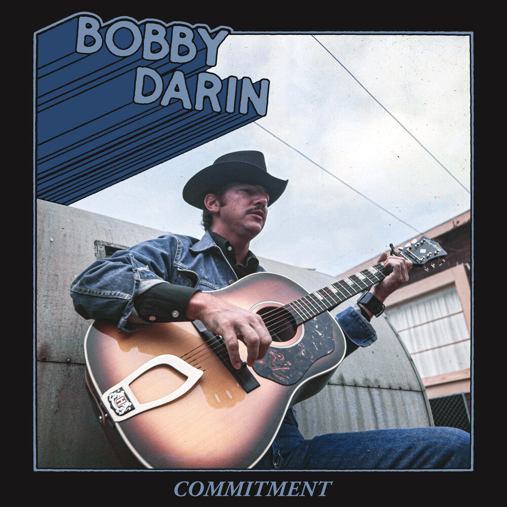 the album cover for Bobby Darin - Commitment - Blue (Blue) [Colored Vinyl]