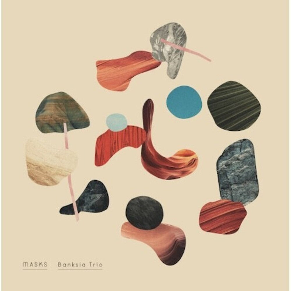 the album cover for Banksia Trio - Masks