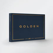 the album cover for Jung Kook (BTS) - GOLDEN [SUBSTANCE]