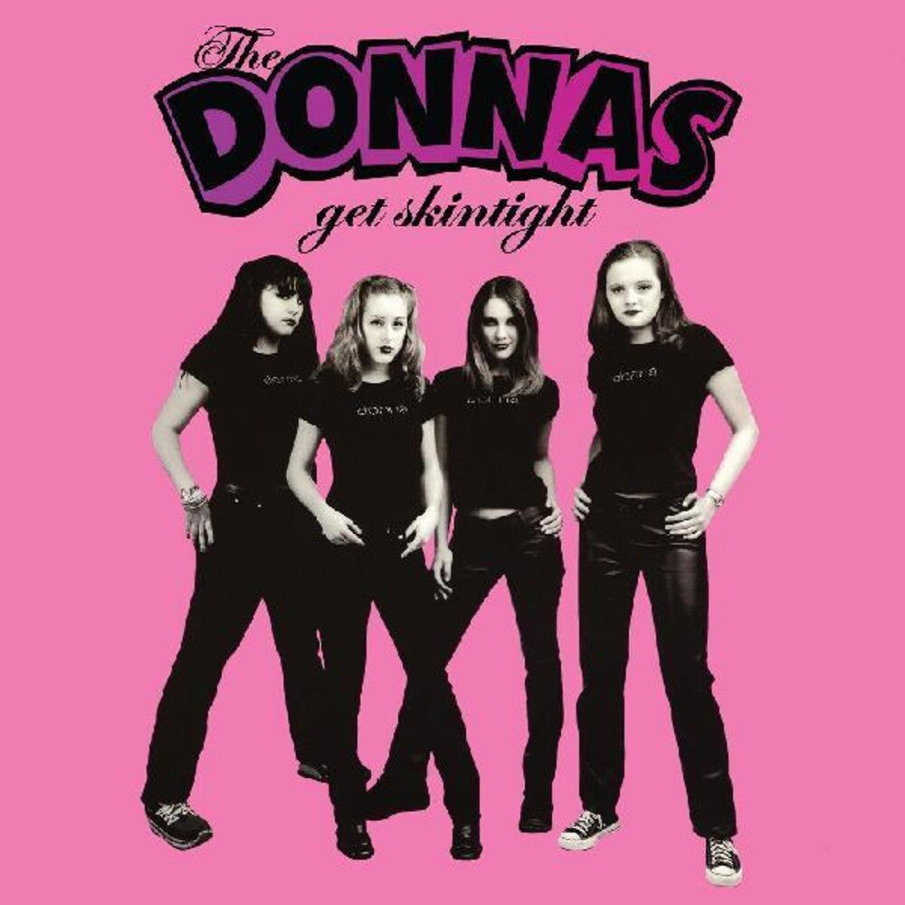 the album cover for Donnas - Get Skintight [Colored Vinyl] (Pnk) (Purp) [Remastered]