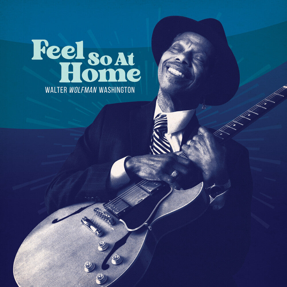 the album cover for Walter Washington  Wolfman - Feel So At Home (Blk) [180 Gram]