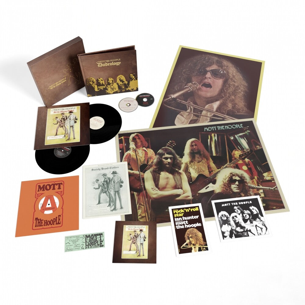 the album cover for Mott The Hoople - All The Young Dudes: 50th Anniversary Edition (Uk)