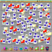 the album cover for Flume - Arrived Anxious, Left Bored [LP]