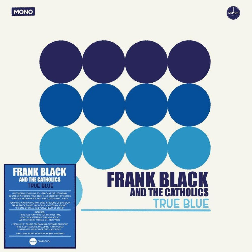 the album cover for Frank Black  & The Catholics - True Blue (Blk) (Ofgv) (Wsv) (Uk)