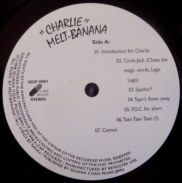 Melt-Banana : Charlie (LP, Album)