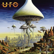 the album cover for UFO - Makin' Moves In Chicago 1981 - Red [Colored Vinyl] (Red)