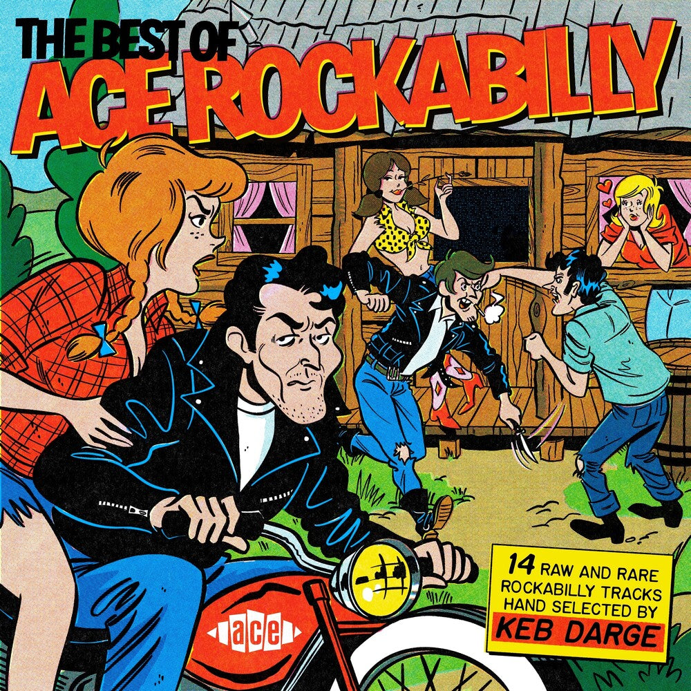 the album cover for Best Of Ace Rockabilly Presented By Keb Darge - Best Of Ace Rockabilly Presented By Keb Darge (Uk)