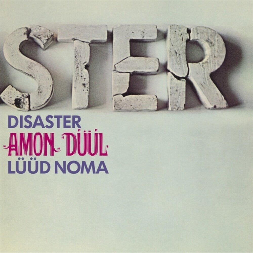 the album cover for Amon Duul - Disaster (Luud Noma)
