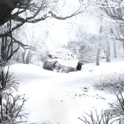 the album cover for Weezer - SZNZ: Winter EP [Indie Exclusive Limited Edition Milky Clear Vinyl]