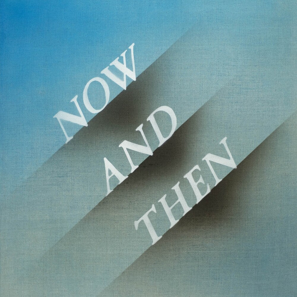 the album cover for The Beatles - Now and Then [CD Single]