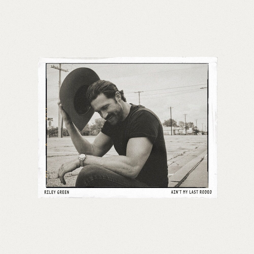 the album cover for Riley Green - Ain't My Last Rodeo [LP]