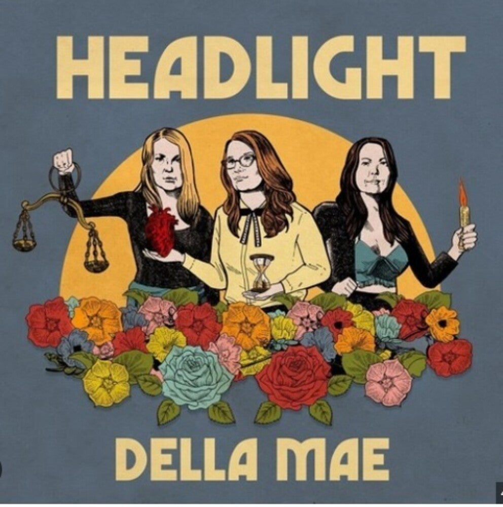 the album cover for Della Mae - Headlight [Violet Marble LP]