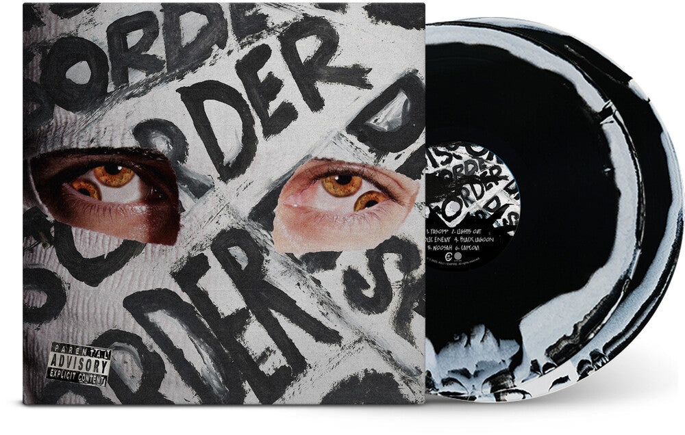 the album cover for Kxllswxtch - Disorder - Black & White Smash (Blk) [Colored Vinyl] (Gate)