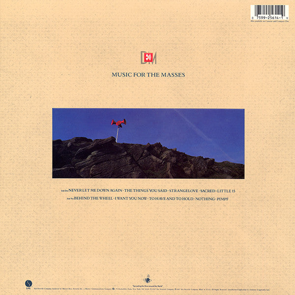 Depeche Mode : Music For The Masses (LP, Album, All)