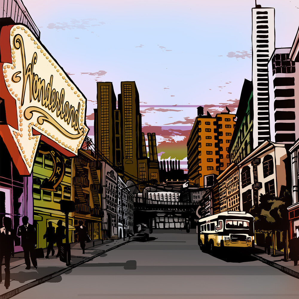 the album cover for Forgive Durden - Wonderland [Colored Vinyl] [Reissue]