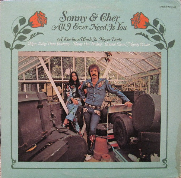 Sonny & Cher : All I Ever Need Is You (LP, Album, Club, Cap)