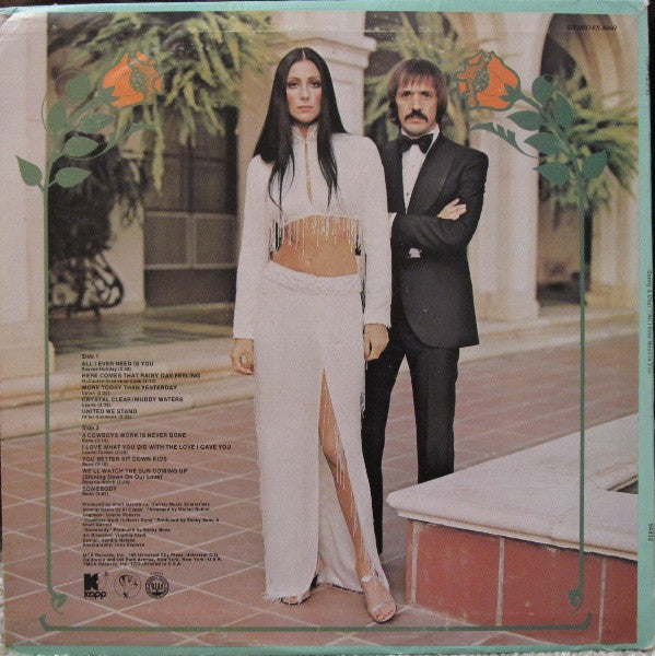 Sonny & Cher : All I Ever Need Is You (LP, Album, Club, Cap)