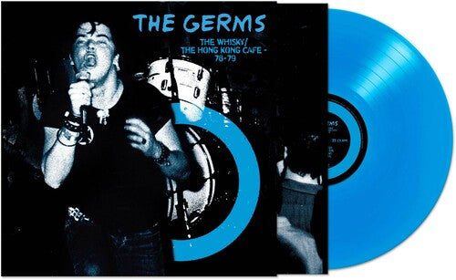 The Germs Whisky Hong Kong Cafe - Blue Colored Vinyl, Blue, Limited Edition (Mint (M)) Punk