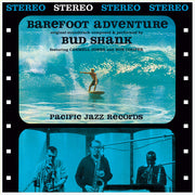 the album cover for Bud Shank - Barefoot Adventure