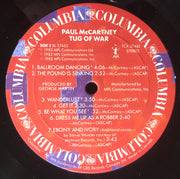 Paul McCartney : Tug Of War (LP, Album, Cus)