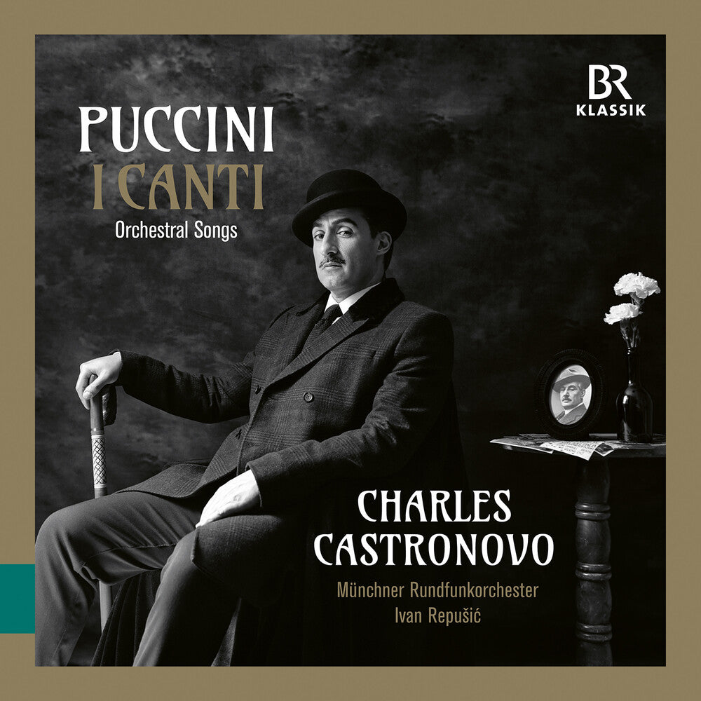 the album cover for Puccini / Castronovo / Munich Radio Orchestra - I Canti