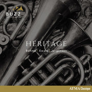 the album cover for Buzz Brass - Heritage