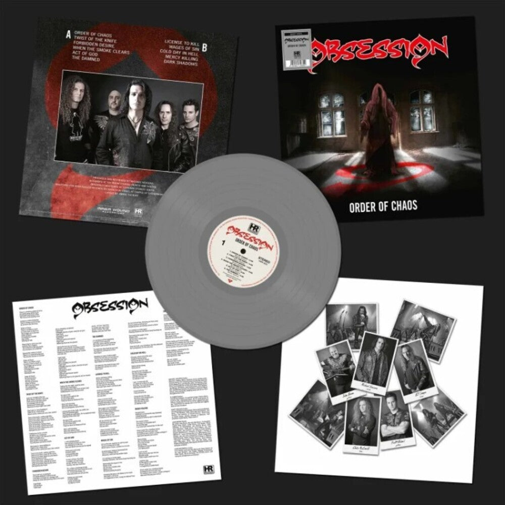 the album cover for Obsession - Order Of Chaos - Gray [Colored Vinyl] (Gry)