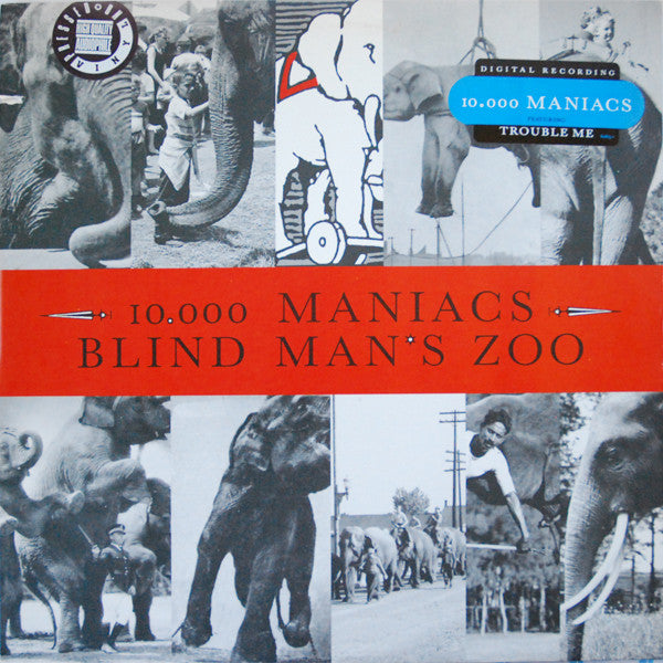 10,000 Maniacs : Blind Man's Zoo (LP, Album, Promo, SP )
