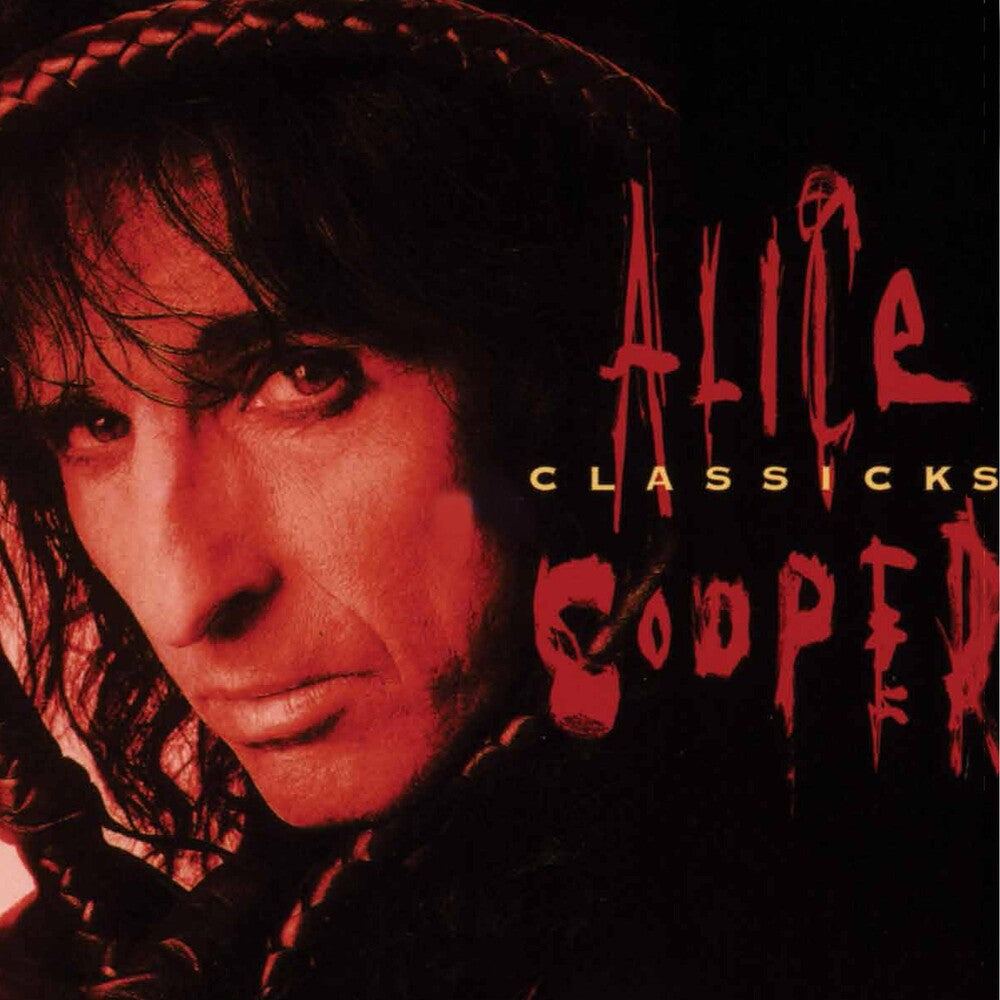 the album cover for Alice Cooper - Classicks (Blk) (Blue) [Colored Vinyl] [Limited Edition] [180 Gram] (Post)