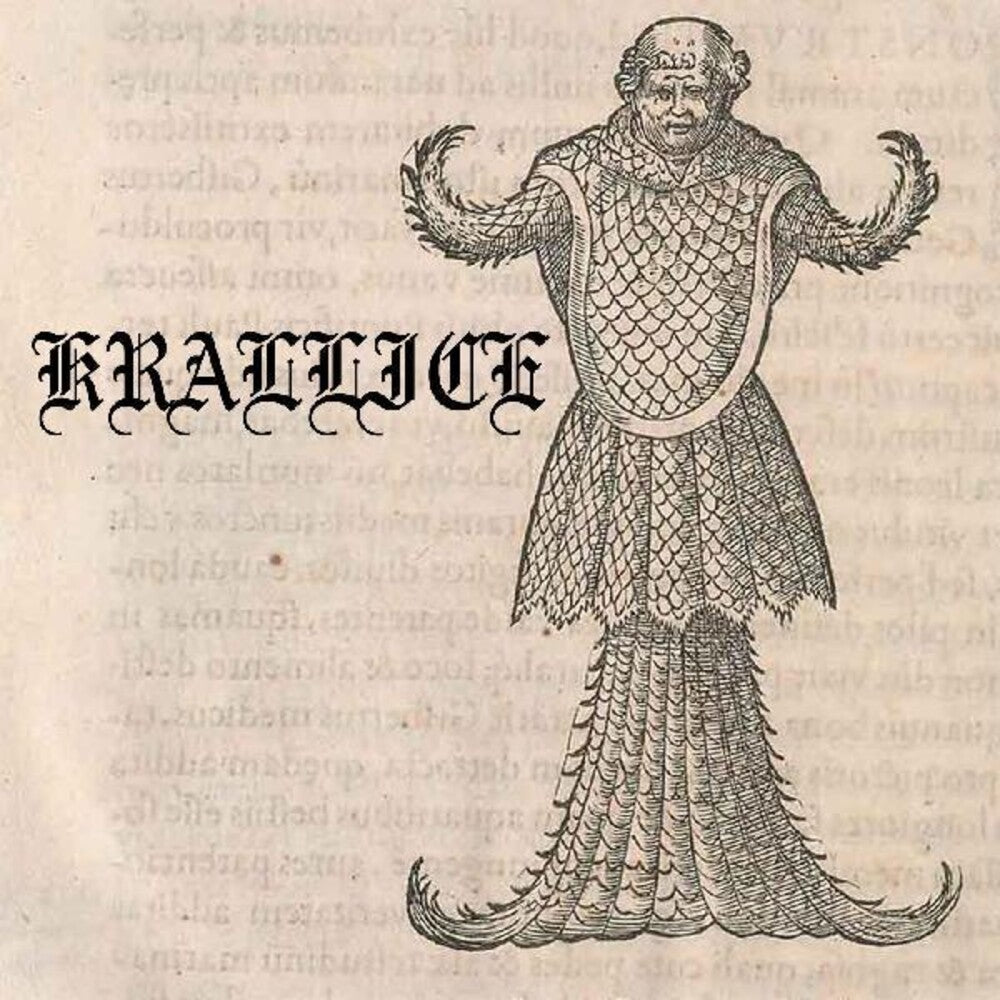 the album cover for Krallice - Demonic Wealth